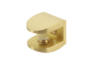 Reggivetro per Mensola Cristallo h8-10 mm.20x25x20h varie finiture  Bonel - immagine 3