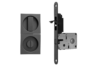 Maniglia Incasso Quadra Porta Scorrevole modello Easy TQN.8 d.60x60/48 con Nottolino+G500T Serratura E50 varie finiture | Bonaiti - immagine 5