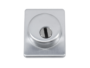 Defender Cilindro Rettangolare mm.62x78 d.50 Interasse 38 h25,5 varie finiture | Comit - immagine 3