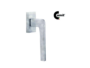 Maniglia per Finestra dk Boston Movimento 4 Scatti Metallo 7x35 varie finiture | Comit - immagine 3
