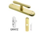 Cremonese Goccia Placca CR02 mm.170x38 Varie Finiture