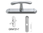 Cremonese Goccia Placca CR02 mm.170x38 Varie Finiture - immagine 3
