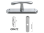 Cremonese Goccia Placca CR02 mm.170x38 Varie Finiture - immagine 4