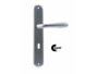 Maniglia Goccia 8x70 Placca PL08 mm.252x42 Varie Finiture | Comit - immagine 4