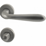 Maniglia Goccia Rosetta Tonda d.45x9h wc Nottolino W01 Z2B - Cromo Satinato | Comit