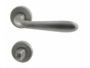 Maniglia Goccia Rosetta Tonda d.45x9h wc Nottolino W01 Z2B - Cromo Satinato | Comit