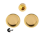 Maniglia Incasso Tonda Porta Scorrevole modello K101CT02 d.57/48 Senza Foro Chiave varie finiture  Comit - immagine 2