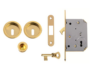 Maniglia Incasso Porta Scorrevole Modello NIC101 Tondo con Foro Chiave D.57/48 E50 + Serratura varie finiture  Comit - immagine 2