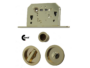 Maniglia Incasso Tonda Porta Scorrevole modello K101N01T d.57/48 con Nottolino+Serratura E50 varie finiture | Comit - immagine 2