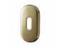 Bocchetta Ovale Foro Chiave d.31x62x10h varie finiture  Comit - immagine 3
