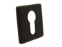 Bocchetta Quadra Foro Yale per Cilindro Europeo d.50x50x5h varie finiture  Comit