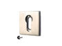 Bocchetta Quadra Foro Yale per Cilindro Europeo d.50x50x5h varie finiture  Comit - immagine 4