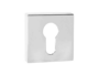 Bocchetta Quadra Foro Yale per Cilindro Europeo d.50x50x10h varie finiture  Comit - immagine 3