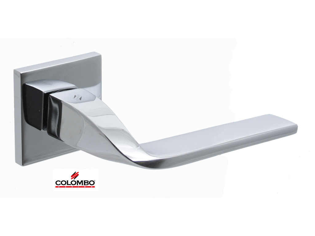 clmbl11rfcrc.png MANIGLIA ISY ROSETTA QUADRA DA 50x50x6 mm. FORO CHIAVE prodotta da COLOMBO - immagine 1