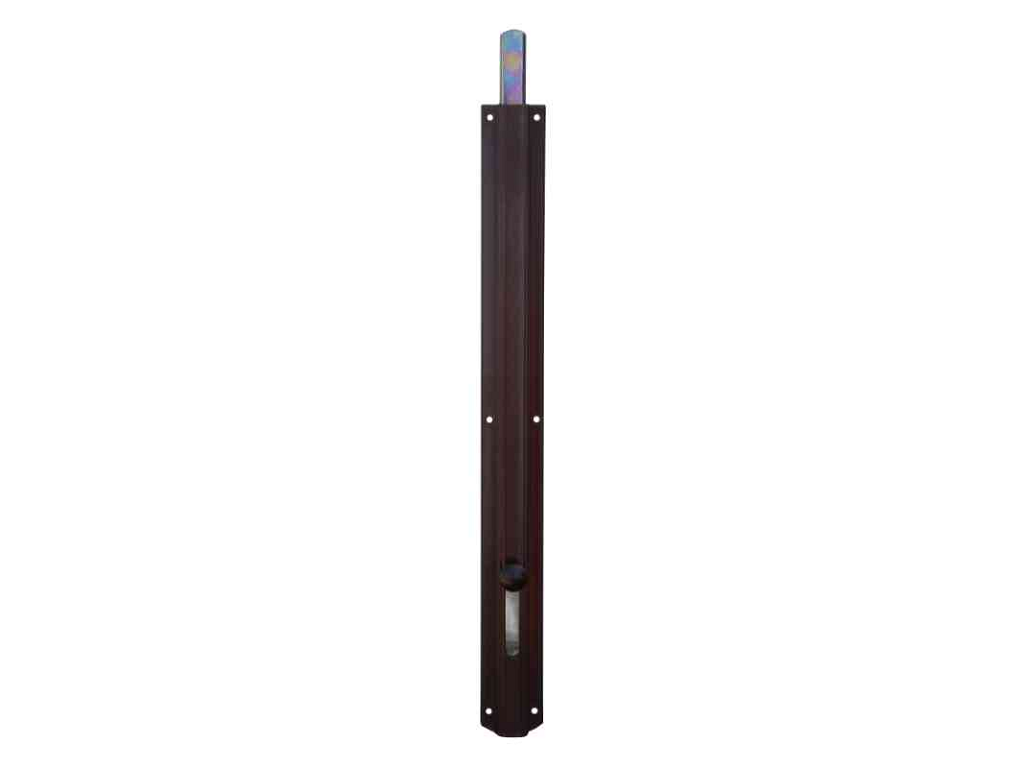 cmn825xx.png CATENACCIO VERTICALE SOVRAPPOSTO MARRONE VERNICIATO VARIE LUNGHEZZE - immagine 1