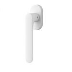 Maniglia per Finestra DK One serie Mood Rosetta Ovale Senza Movimento C01-White  Colombo Design
