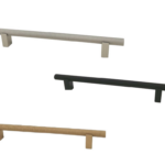 Maniglietta Mobile Interasse 160 mm.185x10x28h varie finiture | Citterio Giulio