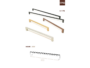 Maniglietta Mobile Interasse 160 mm.170x10x23h 0252 – Nero Opaco | Citterio Giulio - immagine 2