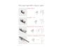Cilindro Europeo Titan K66 Nichel Satinato 5 Chiavi + Cantiere Varie Misure | DOM-CR - immagine 7