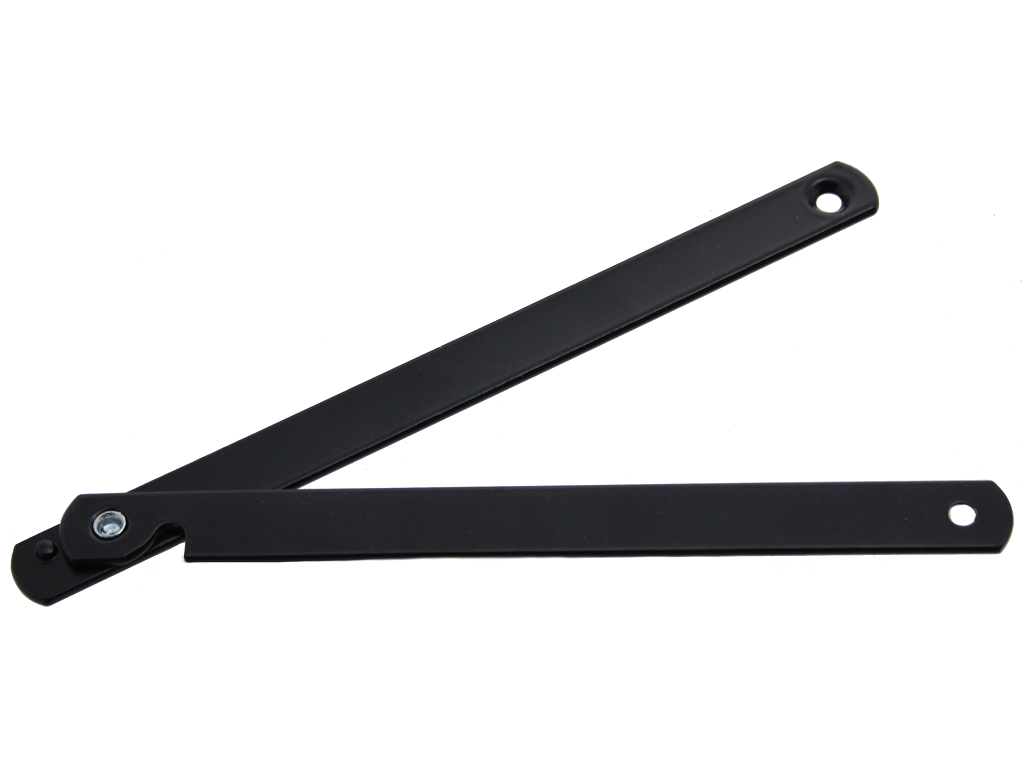 didfapd046800in.png BRACCETTO A COMPASSO STELVIO mm.330 FE ZINC.+RAL9005 prodotto da DIDIEFFE - immagine 1