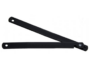 BRACCETTO A COMPASSO STELVIO mm.330 FE ZINC.+RAL9005 prodotto da DIDIEFFE - immagine 2