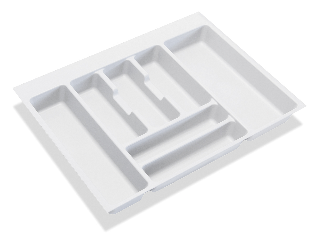 emu83220ip_optima_blanco.png Vassoio Portaposate per Cassetto modello Optima Bianco Ral 9003 varie misure Emuca - immagine 1