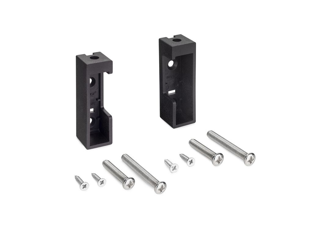 emuca_reggitubo_laterale_per_tubo_rettangol_dx-sx_pz2_nero_testurizzato.jpg Reggitubo Laterale per Tubo Rettangolare Luxe Plastica Dx-Sx pz.2 varie finiture Emuca - immagine 1