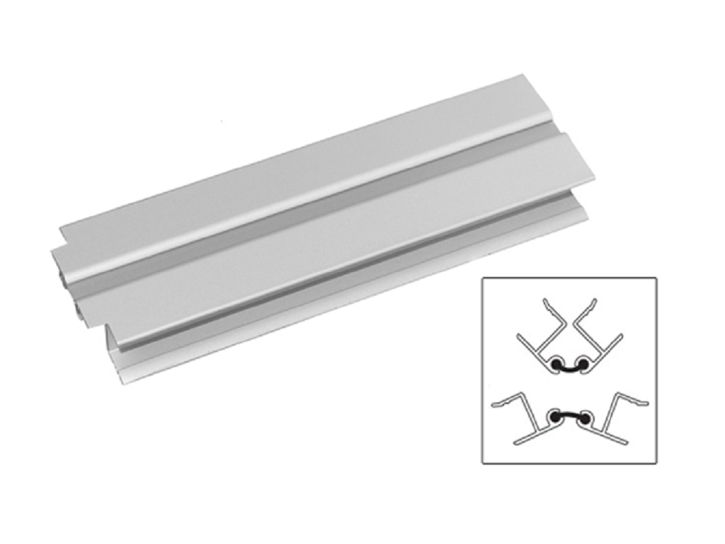 fav955al35.png Multiangolo per Zoccolo Alluminio Anodizzato S/35 h150 | Volpato - immagine 1