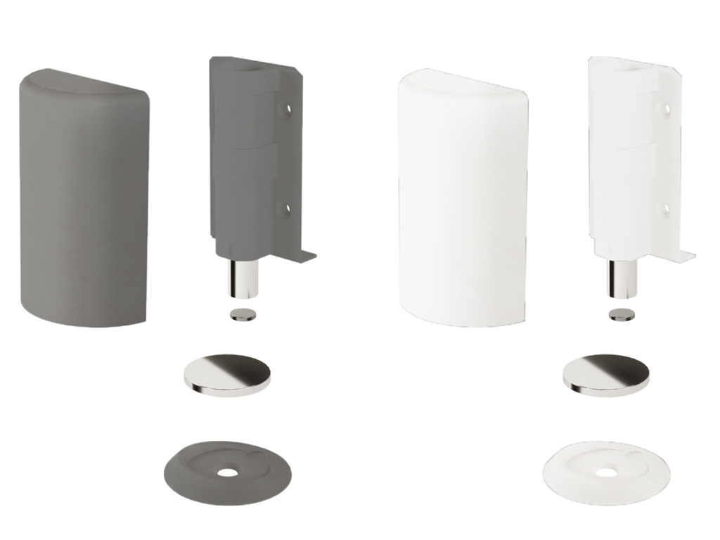 fermaporta.png Fermaporta Magnetico Istallazione Esterna Porta Stoppino X Open varie finiture | Verum Italy - immagine 1