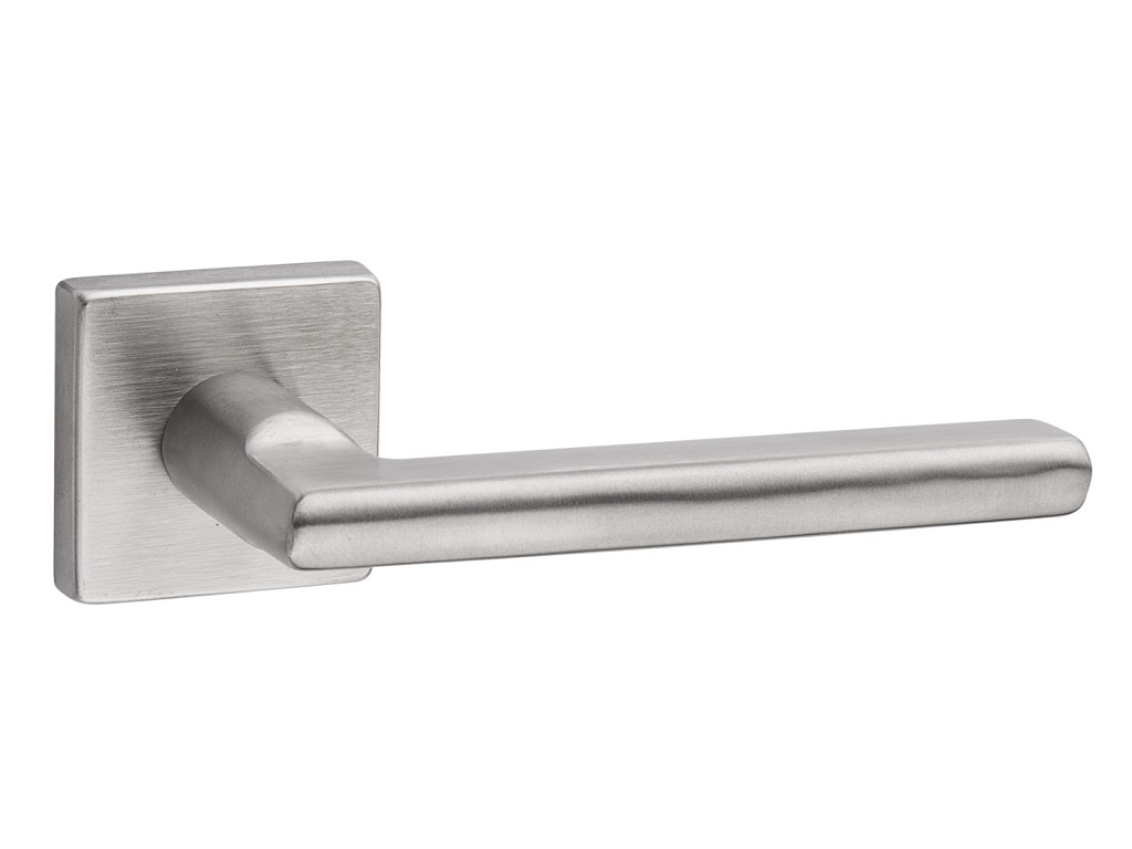 fim1019211bb60.png Maniglia Ucraina Rosetta Quadra D.50x50x10h Bocchetta Foro Chiave AISI304 Inox Satinato Fimet Maniglie - immagine 1