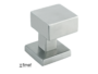 Pomoli Girevoli Quadro Decentrato d.50x50x60h Rosetta Quadra d.50x50x10h AISI304 Inox varie finiture | Fimet Maniglie - immagine 4
