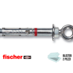 Ta M 10 OD Tassello Acciaio Espansione Prolungato con Occhiolo in Blister da pz.2 | Fischer