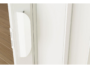 Porta Soffietto PVC Montata su Misura Senza Accessori con Vetro Colore Normale varie finiture - immagine 4