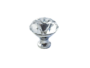 POMOLINO MOBILE CRISTALLO TRASPARENTE mm.20-25-30-40 CROMO LUCIDO