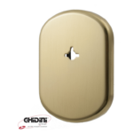 Bocchetta Foro Omega / Esety mm.62x86 GCTOL-Alluminio Oro | GPB Ghidini