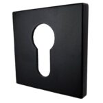Bocchetta Quadra Foro Yale per Cilindro Europeo d.52x52x6h varie finiture  GPB Ghidini