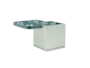 PIEDINO QUADRATO d.40x40 REGOLABILE ALLUMINIO ANODIZZATO VARIE ALTEZZE | GIESSE - immagine 2