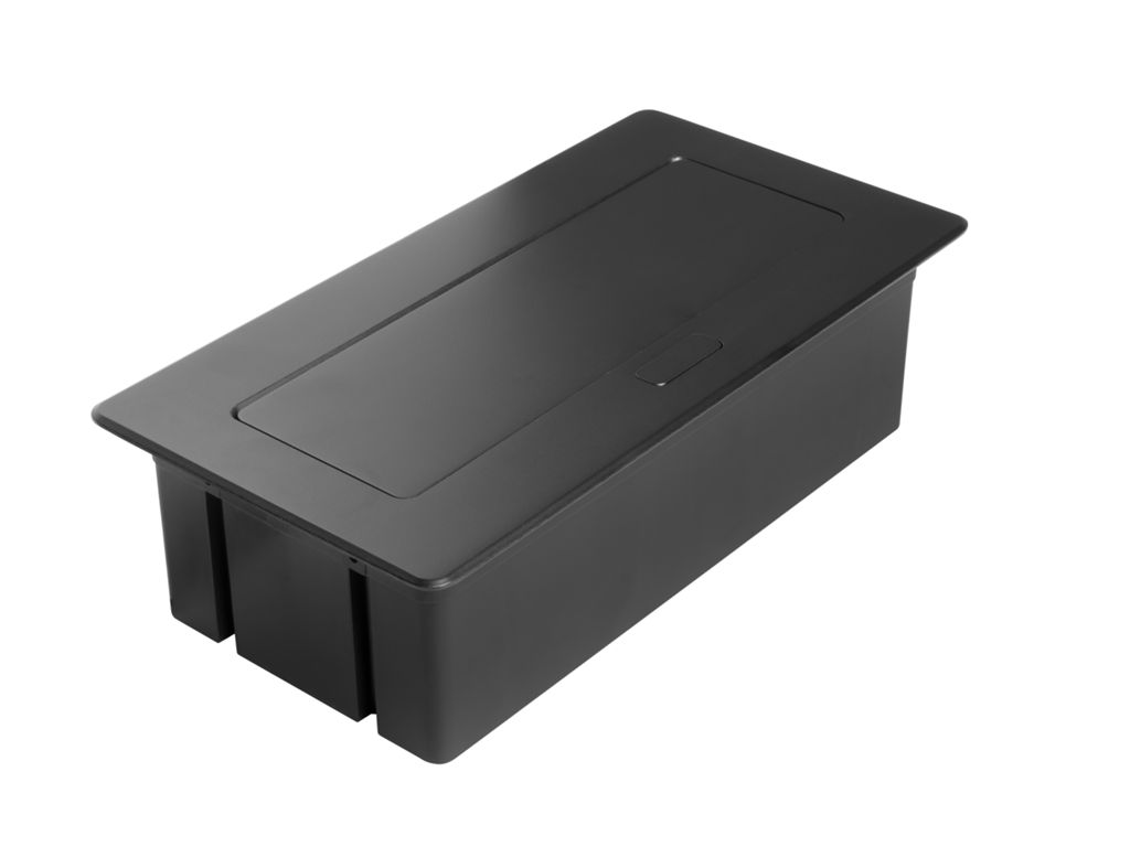 MultiPresa Incasso per Mobili Soft 2xShuko USB A+C RJ45 HDMI Cavo 1,5 mt Nero  GTV - immagine 8