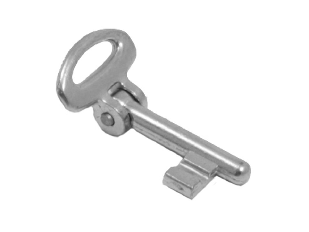 hop1935828.png Chiave per Serratura Interna a Gancio modello Schluessel Snodata per Bonaiti varie finiture | Hoppe - immagine 1