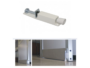 FERMAPORTA A PEDALE MONTAGGIO SU PORTA PICCOLO mm.130x25 VARIE FINITURE |  IBFM - immagine 3