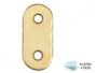 LASTRINA BORDI ARROTONDATI LARGEZZA 15x45mm IN BLISTER DA PEZZI 4 VARIE FINITURE   SIPA - immagine 2