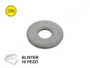 RONDELLE GREMBIALINE INOX A2 IN BLISTER DA PEZZI 10 VARI DIAMETRI  SIPA