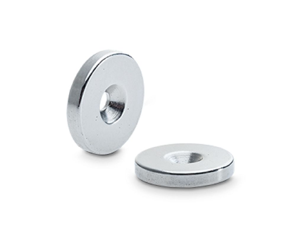 italfit_magneti_magnete_permanente_neodimio_disco_foro_svasato_d3,2.jpg Magnete Permanente Neodimio Disco Foro Svasato d.3,2 varie misure Italfit Magneti - immagine 1