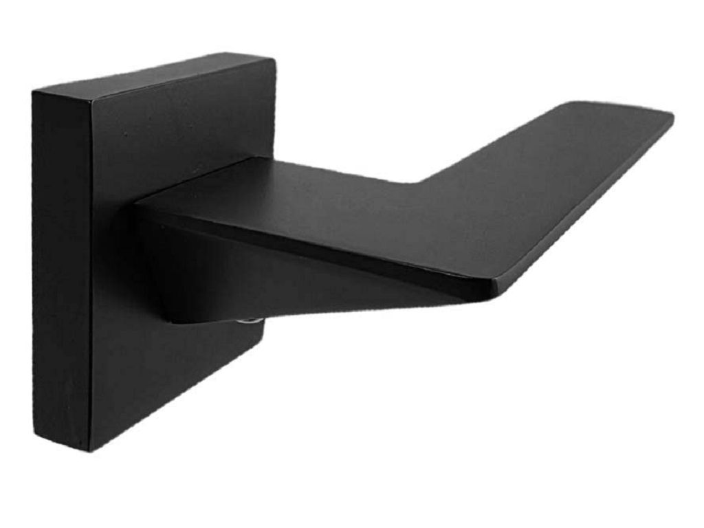 Maniglia Essenza Rosetta Quadra d.50x50x10h Bocchetta Foro Chiave varie finiture   KTS - immagine 3