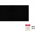 Bordo ABS Senza Colla Spessore mm.1 in Blister da mt.10 Nero Antigraffio h22 | Laminbord
