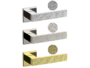 Maniglia Diana Chevron Rosetta Quadra d.51x51x5h Bocchetta Foro Chiave varie finiture | Olivari