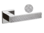 Maniglia Diana Damier Rosetta Quadra d.51x51x5h Bocchetta Foro Chiave varie finiture | Olivari - immagine 2