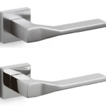 Maniglia Adamant Rosetta Quadra d.47x47x10h Bocchetta Foro Chiave varie finiture | Olivari