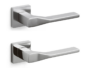 Maniglia Adamant Rosetta Quadra d.47x47x10h Bocchetta Foro Chiave varie finiture | Olivari