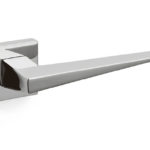 Maniglia Denver Rosetta Quadra d.47x47x10h Bocchetta Foro Chiave varie finiture | Olivari